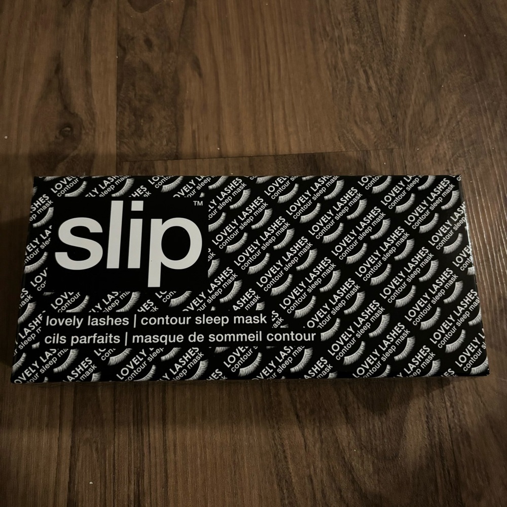 NWT Slip Black Contour Silk Sleep Mask